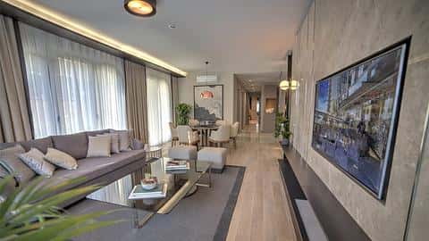 À vendre : appartements à Istanbul Beylikduzu offrant 2 ou 3 chambres, des fonctionnalités de maison intelligente et la citoyenneté — 8/15