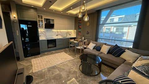 Appartement de Luxe 1+1 à Vendre à Alanya Oba Prêt à Emménager — 3/53