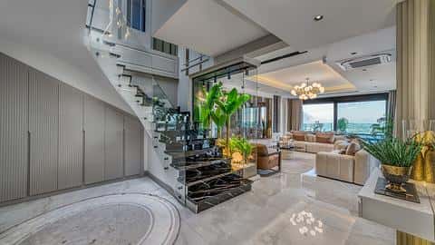 Villa avec vue sur mer et maison intelligente à vendre à Alanya Tepe - 4 chambres — 10/33