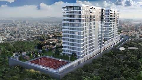 Achetez l'appartement de vos rêves : 1, 2 ou 3 chambres avec piscine et bain turc à Bagcilar, Istanbul — 3/15