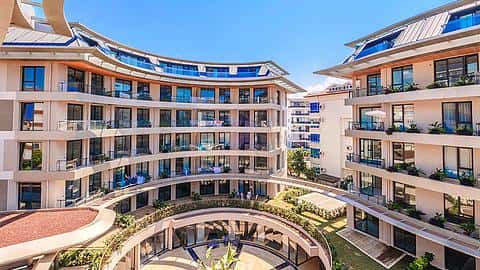 Appartement à vendre à Oba Alanya : 1-2 chambres, proche de la mer avec piscine — 3/33