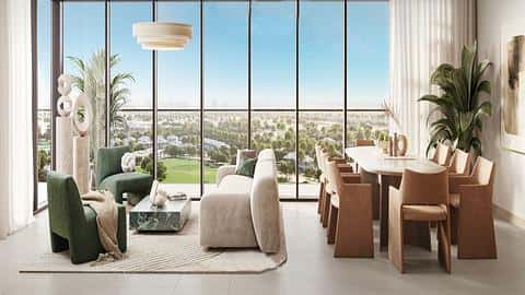 Apartamentos maravilhosamente projetados localizados em Dubai Hills, Dubai — 7/13