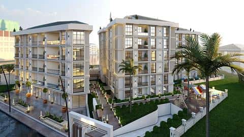 Appartements à vendre à Buyukcekmece avec vue sur la mer et permis de résidence — 3/7