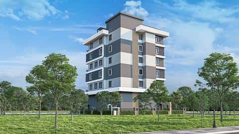 Appartement avec 2 chambres et 1 chambre à vendre à Mahmutlar, Alanya, près de la mer — 4/48