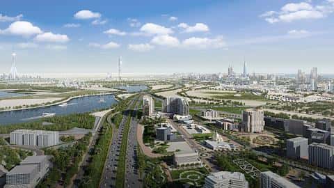 Upscale Apartments with Fantastic Views in Healthcare City — 9/11