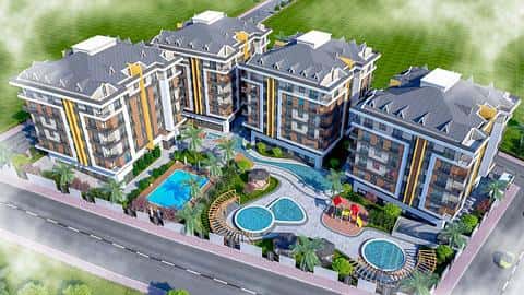 À vendre : appartements de 1 à 4 chambres avec piscine à Beylikduzu, Istanbul — 2/12
