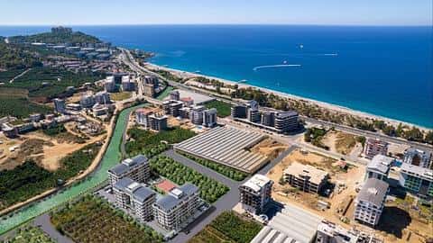 Appartements avec Vue sur Mer à Vendre à Kargicak, Alanya : 1 à 4 Chambres Disponibles — 5/12