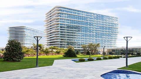 À vendre : appartements à Zeytinburnu Istanbul avec piscine intérieure et vue sur la mer, 1-4 chambres — 5/48