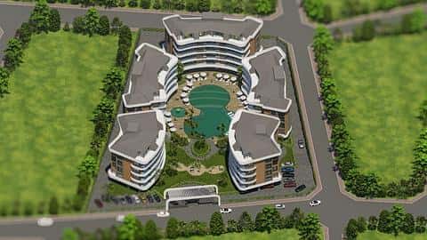 Appartement à Oba, Alanya avec piscine et de 1 à 5 chambres à vendre — 8/26