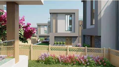 Villa avec vue sur la ville à vendre avec citoyenneté à Buyukcekmece, Istanbul — 10/30