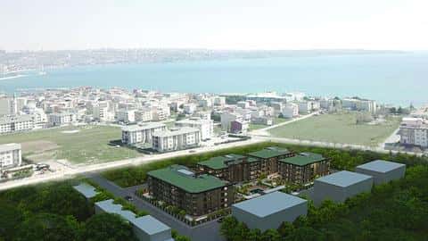 Nedavno završeni kompleks apartmana u Buyukcekmeceu, — 2/33