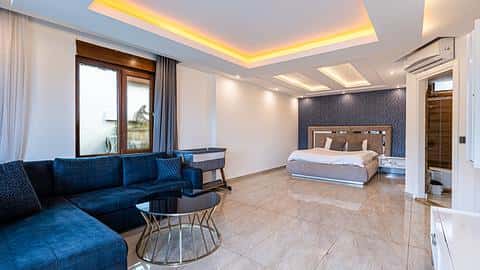 Villa à vendre à Alanya Tepe : 5 chambres avec opportunité de citoyenneté — 10/30