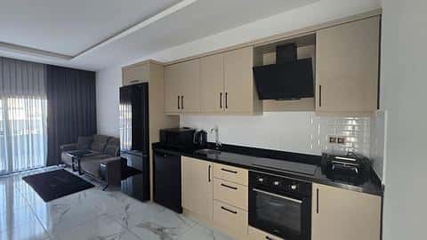 Appartement Duplex 4+1 Vue Mer à Vendre à Kargicak Alanya — 5/24