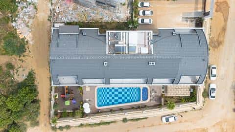 À vendre : Appartement de 3 chambres à Alanya avec piscine dans le quartier d'Oba — 5/35