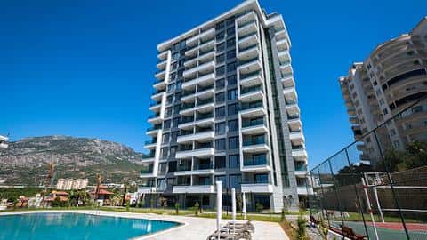 Appartement à Alanya Mahmutlar avec 1 à 5 chambres et piscine à vendre — 4/20