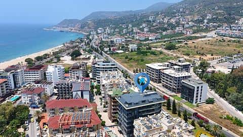 Investir à Alanya Centre : Appartements de 2 et 3 Chambres, Vue sur Mer, À Vendre — 3/23