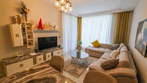 Appartement 1 Chambre à Vendre à Kestel, Alanya - Centre-Ville, Bord de Mer — 9/32