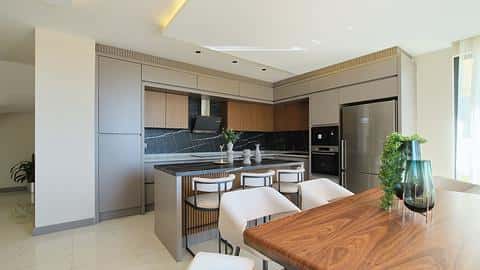 À vendre : Villa avec vue sur la mer à Kargicak, Alanya avec 4 chambres et citoyenneté — 8/32