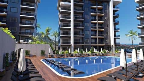Appartement avec Vue sur la Ville et la Nature à Vendre : 1-4 Chambres à Alanya — 2/28