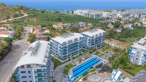 Appartement à vendre à Kargicak, Alanya : 1 à 4 chambres, près de la mer — 2/41
