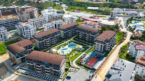 Investir dans un appartement à Alanya Oba : 1-4 chambres disponibles avec citoyenneté — 3/13