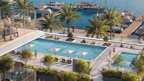 Zu verkaufen: Luxuriöse 2-Zimmer-Wohnung in Rashid Yachts Marina, Dubai — 10/12
