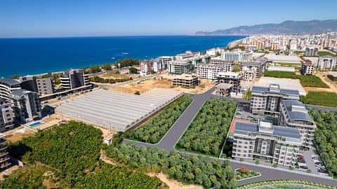 Appartements avec Vue sur Mer à Vendre à Kargicak, Alanya : 1 à 4 Chambres Disponibles — 6/12