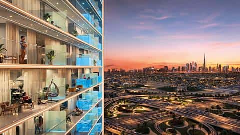 آپارتمان های لوکس در شهر بین المللی دبی: 0 تا 3 خوابه برای فروش — 2/15