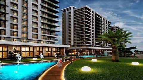 Appartement à Beylikdüzü, Istanbul avec 2 à 4 chambres et permis de résidence à vendre — 5/41