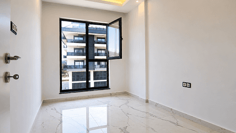 Appartement 1+1 Vue Mer à Vendre à Kestel Alanya — 9/17