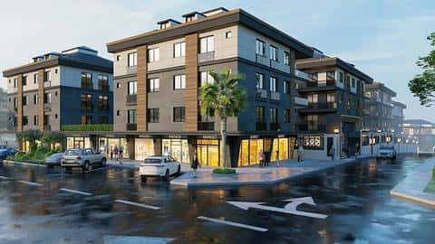 Appartements à vendre à Beylikduzu Istanbul avec 2 à 7 chambres, vue sur la mer et permis de résidence — 3/22