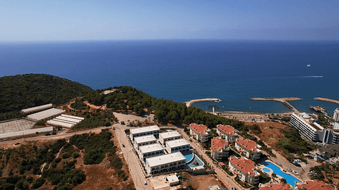 Découvrez Alanya : Villa de 2 chambres à vendre à Konakli avec vue sur la mer — 3/46