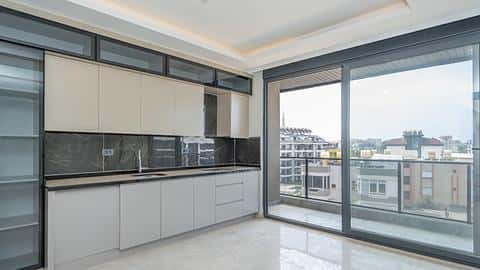 À vendre : Appartement de 3 chambres à Alanya avec piscine dans le quartier d'Oba — 7/35