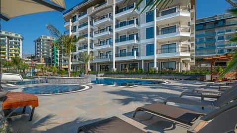 Investir à Kargicak Alanya : Appartements avec vue sur la mer, piscine, 1-3 chambres — 3/37