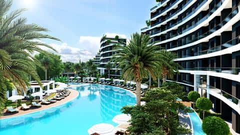 Vivez une vie luxueuse avec de somptueux appartements à Aksu, Antalya — 3/21