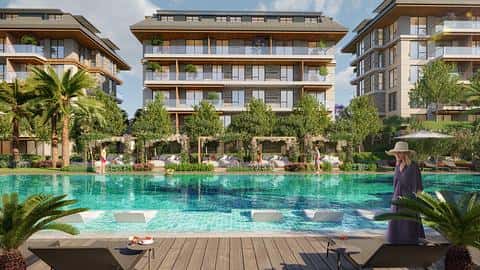 Investir dans les appartements de 1 à 4 chambres à Oba, Alanya, avec accès à la piscine — 3/56