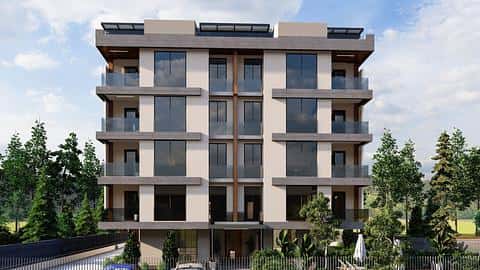 Appartements à vendre à Konyaalti offrant une vie côtière — 3/10