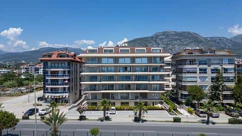 Apartamenty z widokiem na morze na sprzedaż w Kestel, Alanya – 1, 2, 3 sypialnie | Pierwsza linia do plaży — 2/32
