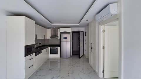 Appartements proposant la citoyenneté et une piscine dans le centre-ville d'Alanya — 6/11