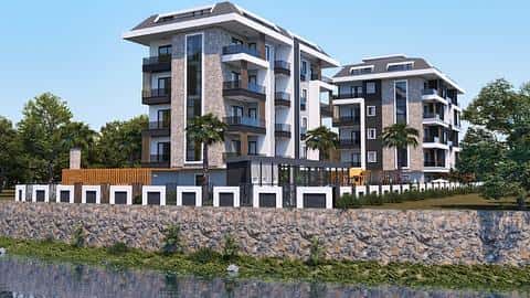 Appartements de 1 à 3 chambres à vendre à Kestel Alanya, près de la plage et de la piscine — 5/11