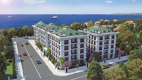 Acheter un appartement avec vue sur la mer de 5 chambres à Buyukcekmece, Istanbul — 2/31