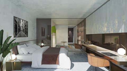 Luxushotelapartments mit freiem Blick auf den Weltinseln — 3/16