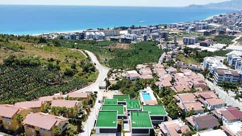 À vendre : Villa avec vue sur la mer à Kargicak, Alanya avec 4 chambres et citoyenneté — 4/32