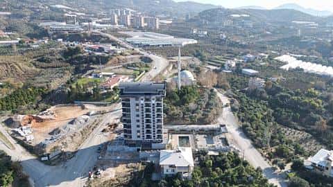 Appartements avec 1-2 chambres à vendre à Mahmutlar Alanya avec piscine — 4/17