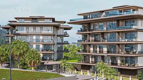 Appartements Modernes de 1-4 Chambres à Vendre à Kestel, Alanya — 6/33