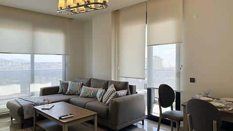 Appartements Alanya Oba : Vue sur la mer, Piscine et Aire de jeux pour enfants, À vendre — 4/38