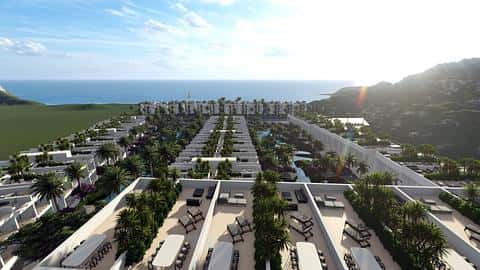 Apartamentos de lujo en Chipre del Norte: 0 y 2 dormitorios con vista al mar — 8/11