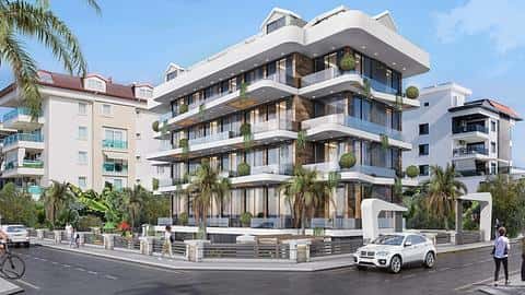 Appartements éligibles à la citoyenneté à Alanya Kestel | Proche plage — 4/11