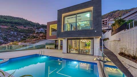 Villa avec vue sur mer et maison intelligente à vendre à Alanya Tepe - 4 chambres — 2/33