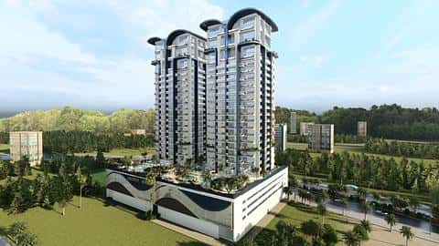סטודיו יוקרתי עד דירות 3BR עם בריכות פרטיות ב-Samana Waves 2, דובאי — 3/18